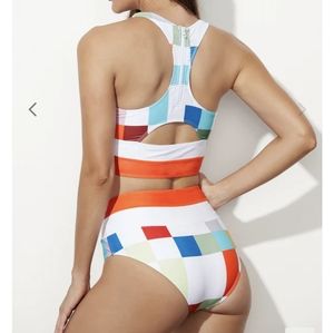 Socal Cut Back Crop Bikini